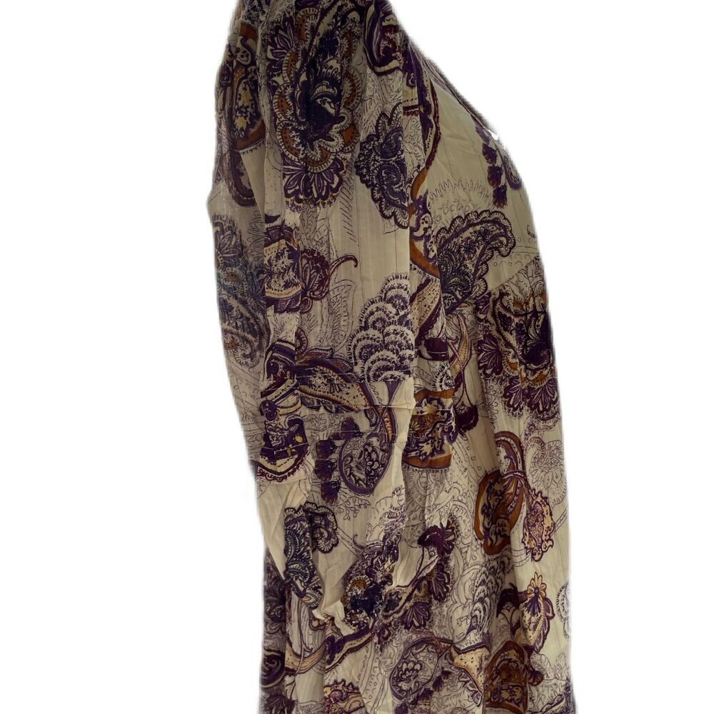 Band Of The Free Boutique NWT White & Paisley Dress - Picture 9 of 13